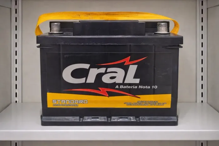 BATERIA CRAL 60AH/SEMI NOVA/ENTREGO NA REGIÃO