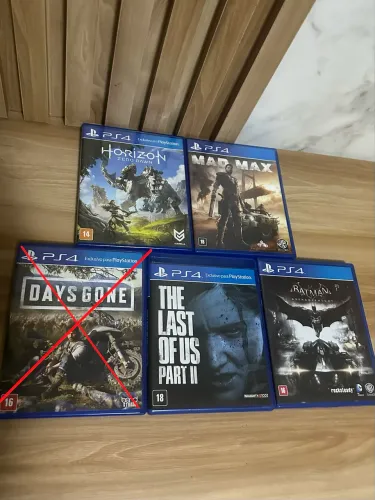 COMBO JOGOS PLAYSTATION 4 - PS4