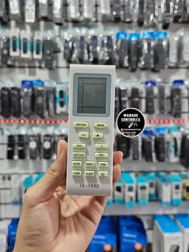 Controle LE-7432 SPLIT Gree para Ar-condicionado 