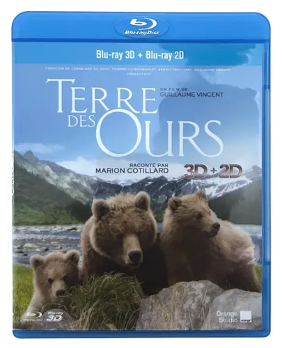 Terre des Ours (Terra dos Ursos) - Blu-ray 3D + 2D original Importado