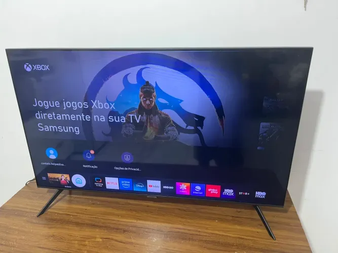 Tv smart 4 k 50 polegadas Samsung Xbox integrado