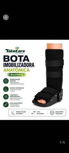Bota ortopédica robofoot take Care m