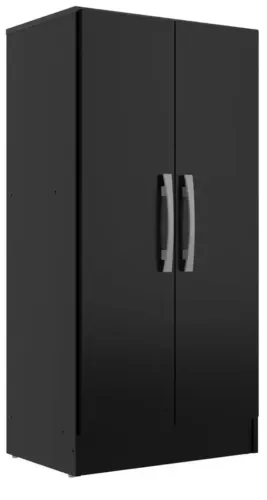 Armário multiuso 2 portas vaticano preto