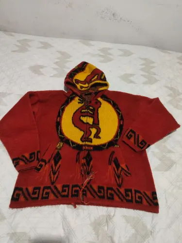 Casaco de lã estilo peruano (Comprado no Equador)