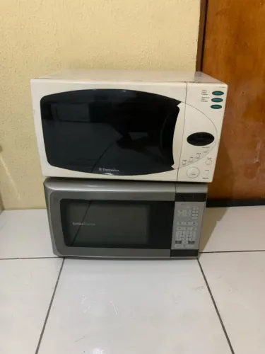 Microondas com defeito