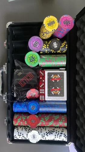 Maleta Poker 300 fichas | Completa e Profissional