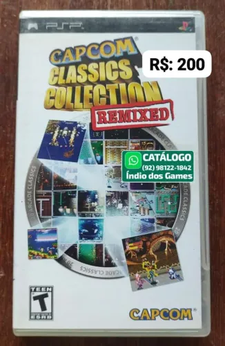 Capcom Classics Collection Remixed = R$: 200