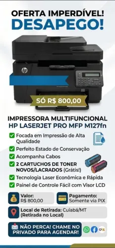 IMPRESSORA HP LASER