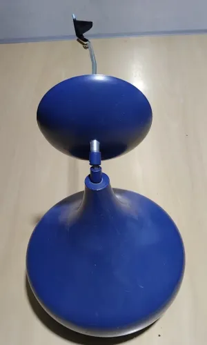 LUMINARIA PENDENTE AZUL 