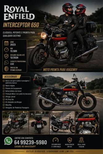 Interceptor 650 cc