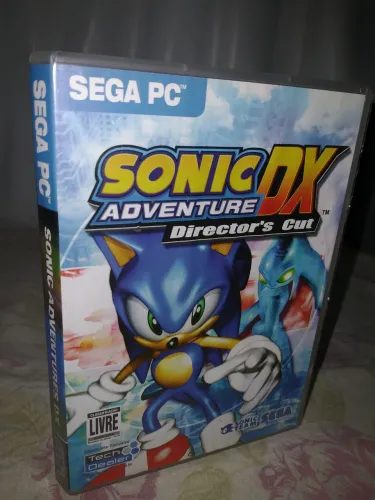 Sonic Adventure DX Director's Cut 2004 Labyrinth Drift Chaos jogo definitivo SEGA PC CD