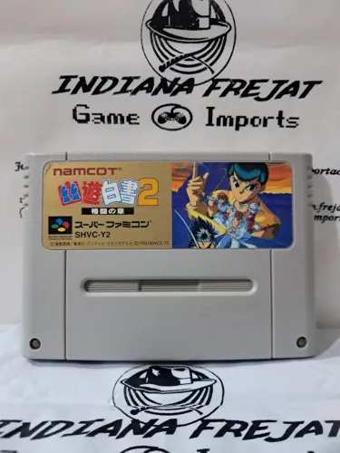 Jogo de Super Famicom Yu Yu Hakusho 2: Kakutou no Shou Original