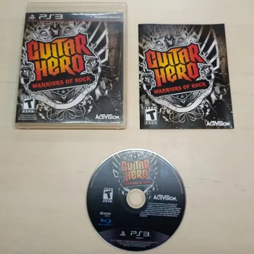 Guitar Hero Warriors of Rock - NOT FOR RESALE - PlayStation 3 Original Americano - PS3