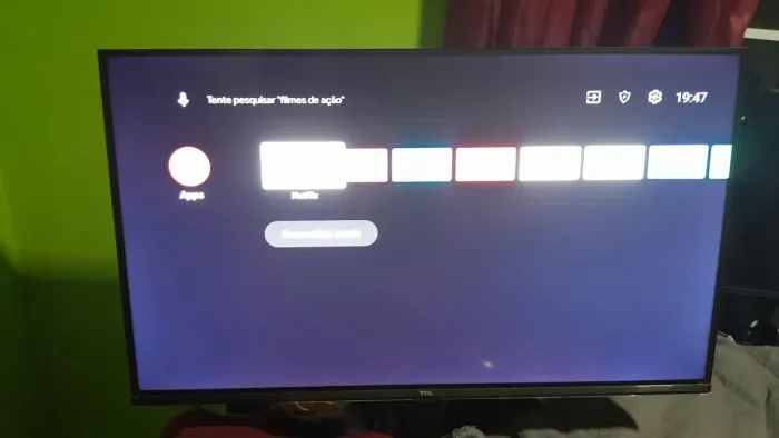TTV SMART TCL ROKU 32 POLEGADAS FULL HD, NOVA