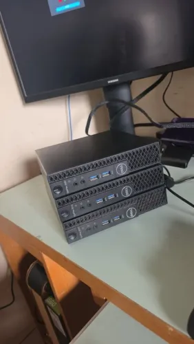 3 Pcs Dell mini, 3060/3070 i5 8th, i5 9th, 8gb ram, ssd 240gb.