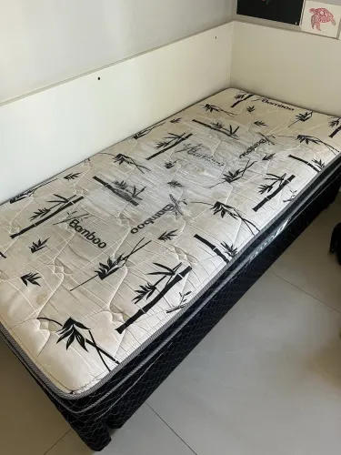 Cama solteiro completa