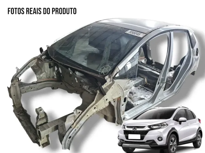 Carroceria P Corte Honda Wr-v 2021 Longarina Teto Traseira