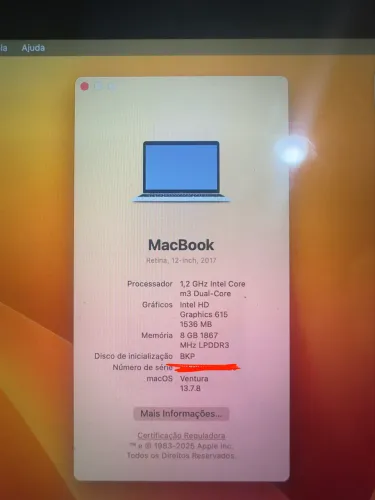 MacBook core m3 12? 2017