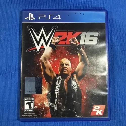 Jogo PS4 WWE 2k16 - mídia física