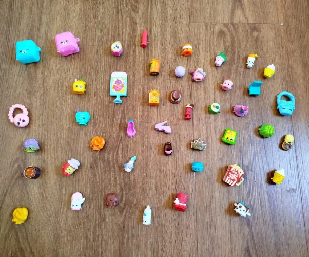 Kit Miniaturas Colecionáveis Shopkins 
