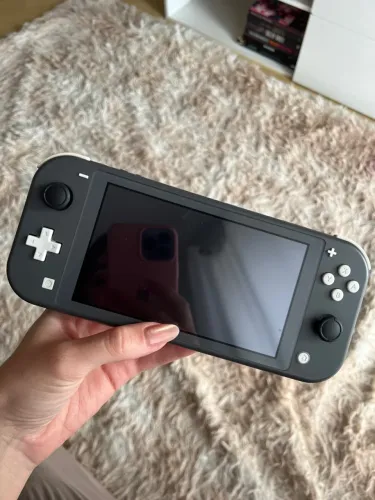 Nintendo Switch Lite Cinza Desbloqueado