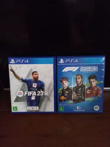 Fifa 23 mais F1 21 para PlayStation 4