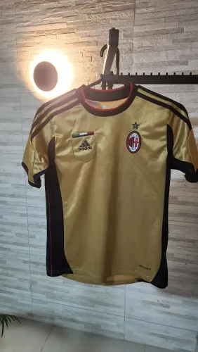 Camisa Milan Balotelli 45 Infantil Adidas Climacool Original