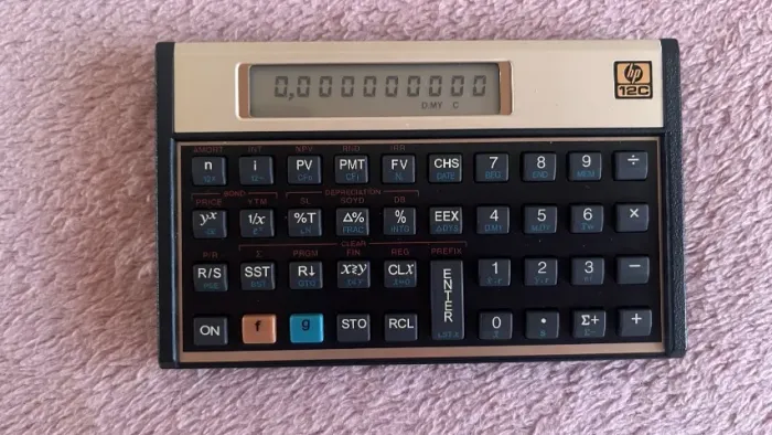 Calculadora Financeira HP 12C Original - Estado de Nova