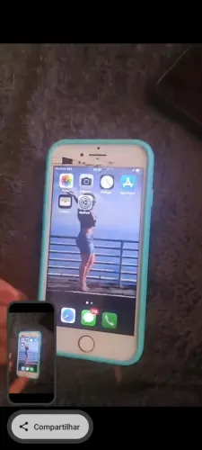 Vendo celular iPhone 7 ****funcionando total ""memória gigante@*& única dona**