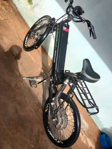 Bike elétrica, muito boa e nova, nada a fazer