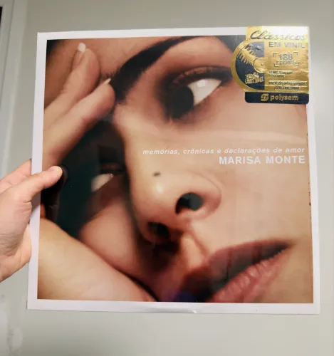 Lp Marisa Monte - Memorias, cronicas (vinil preto)