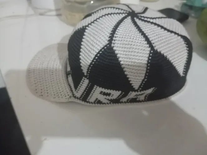 Boné de crochê masculino Galoucura 