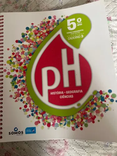 Livro pH 5ano história geografia e ciências novo