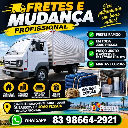 Fretes e mudanças.