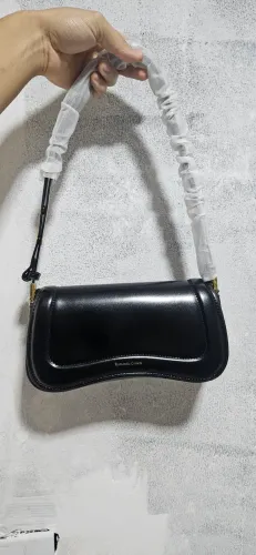 Bolsa baguete feminina de luxo clutch