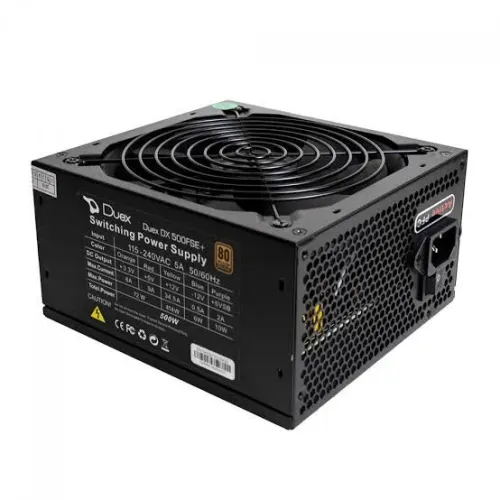 Fonte 500W Duex selo 80 plus