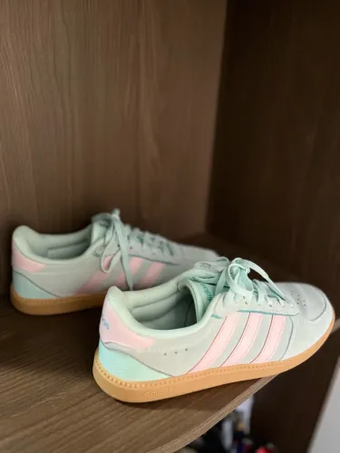 Tênis Adidas Feminino Breaknet Sleek Tam 37 - Usado 1x / Estado de Novo
