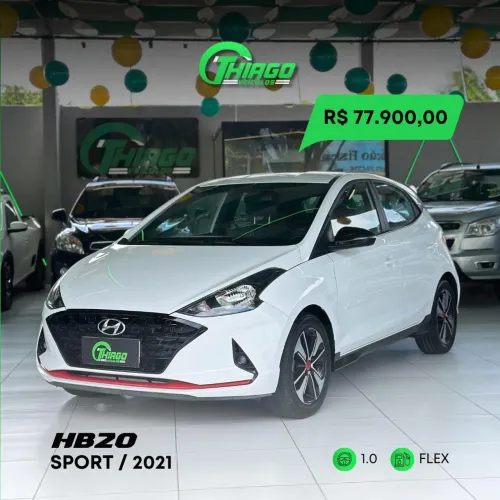 Hyundai HB20 Sport 1.0 TB Flex 12V AUT 2021