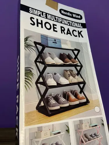 Sapateira Organizadora Sanfonada 8 Pares - Shoe Rack