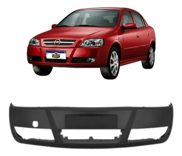 Parachoque Dianteiro Astra 2003 A 2010 C/furo Preto Preto