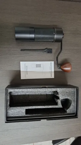 Moedor moinho de café manual Jaffee JS2 com lâmina de titânio com regulagem externa