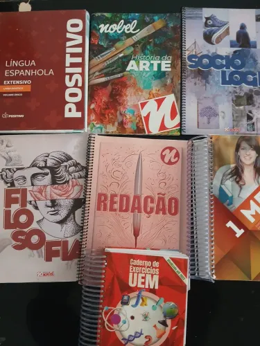 Vendo materiais de estudos para vestibular