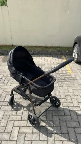 Carrinho de bebê Galzerano 3 em 1 (Carrinho, Moisés e Bebê Conforto)