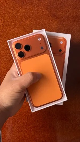 17 pro max 256gb laranja seminovo 