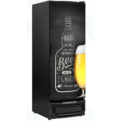 Cervejeira Vertical Gelopar 570L GRBA-570B - Frost Free 110V