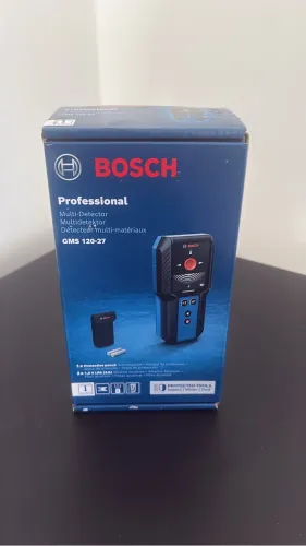 Bosch Detector de materiais até 120 mm GMS 120-27 - novo na caixa