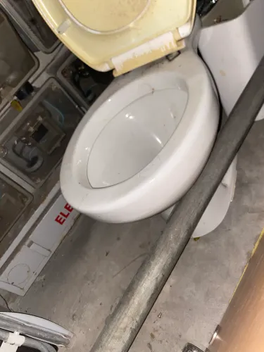 Vaso sanitário em perfeito estado