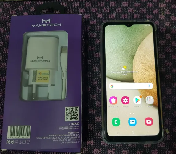Samsung A12 / 64gb / 4gb ram / tela 6.5 / bateria 5000mha / android 11