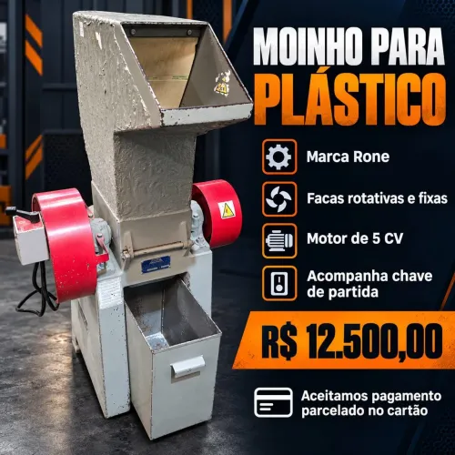 Moinho para plásticos