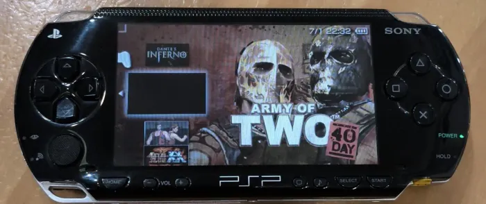Psp com jogos na memoria